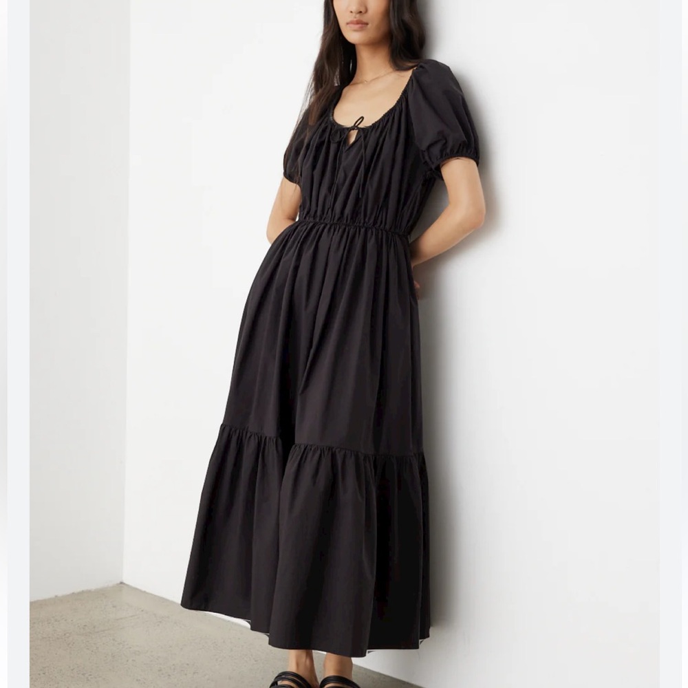 Matteu Drawcord Midi Dress NWT!